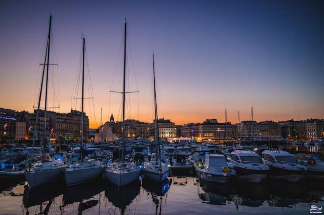 Charmante Escale Au Coeur Du Panier Pres Vieux Port Marsella Exterior foto